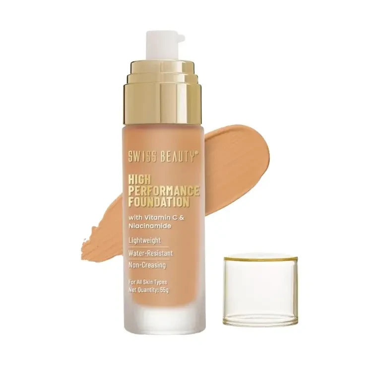 Swiss Beauty High Performance Foundation #08 Sun Beige (55gm)